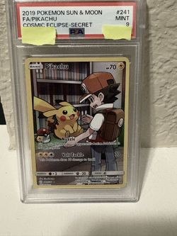 2019 POKEMON SUN & MOON FA/PIKACHU COSMIC ECLIPSE-SECRET