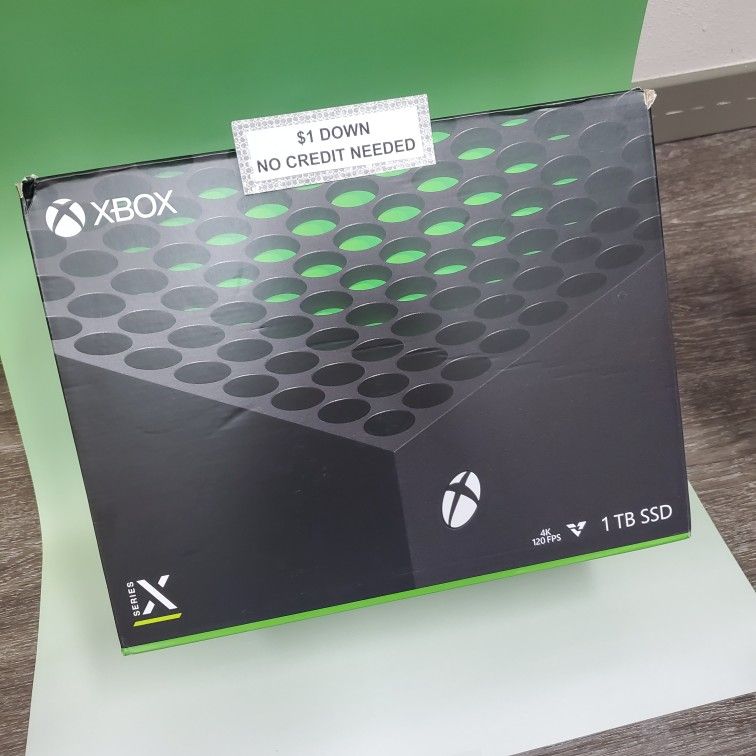 Xbox Series X Gaming Console New - Only $1 Today Pay The Rest Later! 