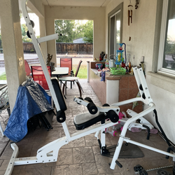 Lightly Used Body Solid Home Gym