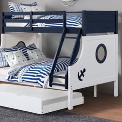 Triple Bunk Bed Frame With Mattresses 