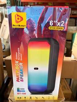 BeatBurst BT-100 Party Box Bluetooth Speaker