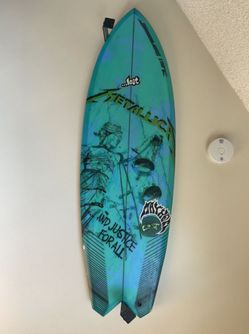 LOST surfboards Hydra 5’4 Fish Metallica And Just For All Surfboard
