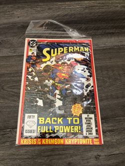 Superman #50 Back To Full Power