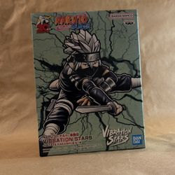 Naruto Shippuden Kakashi Hatake Vibration Stars Figure Bandai Spirits 20th Anniversary