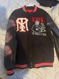 Reason Clothing Scarface varsity jacket