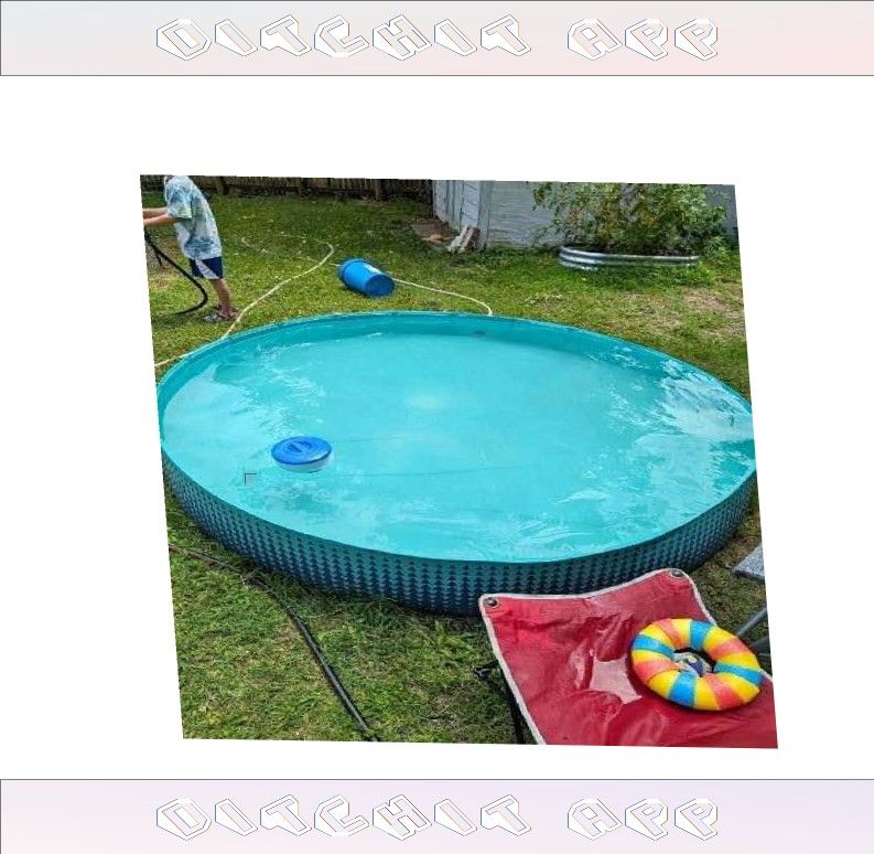 business up Kids' Splash Pool Great for Water Play All Summer Long