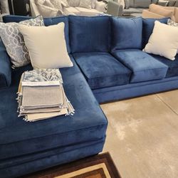 Sofa Chaise Blue 