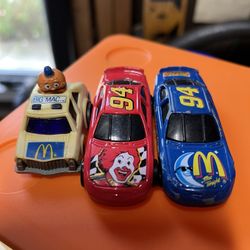 Hot Wheels McDonald’s Cars And Wind Up Car
