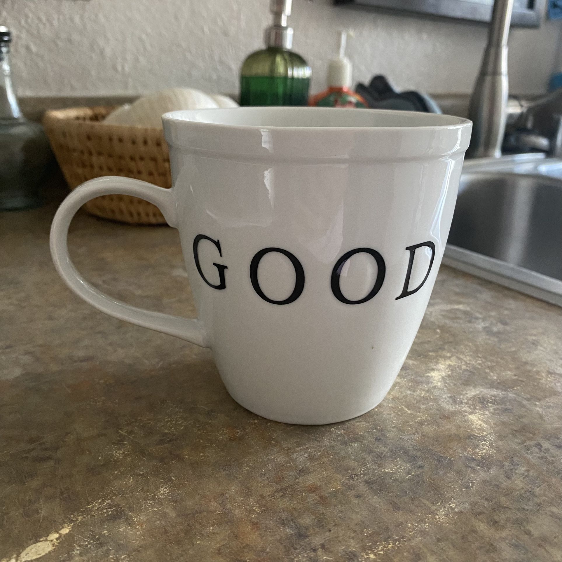 World Market Good Morning Mug