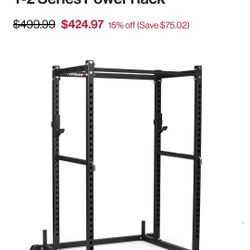 Titan 71inch tall weight lifting rack