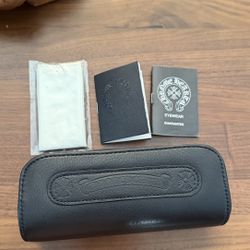 Chrome hearts sunglass Leather Case