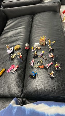 Lot of Small Anime Mini Figures