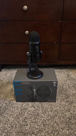 Blue Yeti Logitech microphone