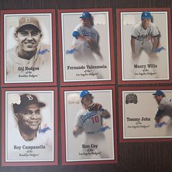 Dodgers Baseball Cards - Greats of the Game