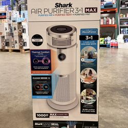 Shark Air Purifier 3-in-1 Purified Air-Purified Heat-Purified Fan Brand New In Box 