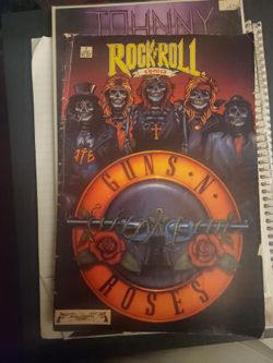 Guns N Rose's Comics Rock N Roll