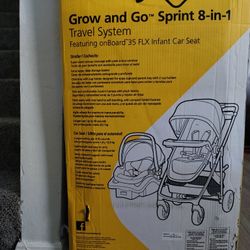 Car Seat And Stroller 8-in-1
