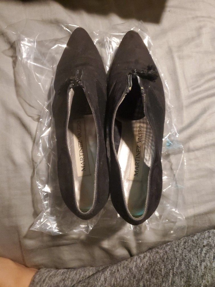 Martinez Valero Bootie Heels