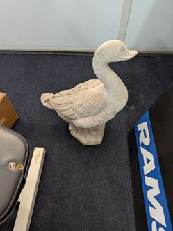 Cast Stone garden duck