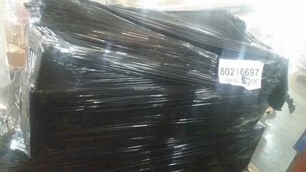 Pallet with couch and love seat