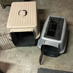 Set Of Dog Kennels