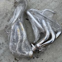 350 block  Shorty headers small block