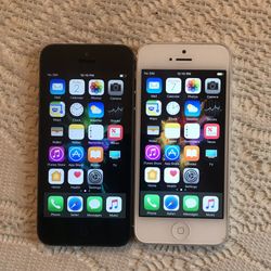 2 iPhone 5 16gb Att Only 