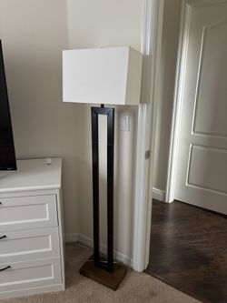 Floor Lamp, Target, White, Black