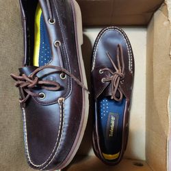 Timberland Men's 2 Eye HS Cordovan Leather Boat Shoes  Brown Style 71098 - New and  Vintage