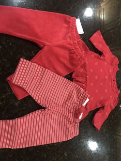 New Baby Gap Girls Christmas Pieces 0-3 months newborn