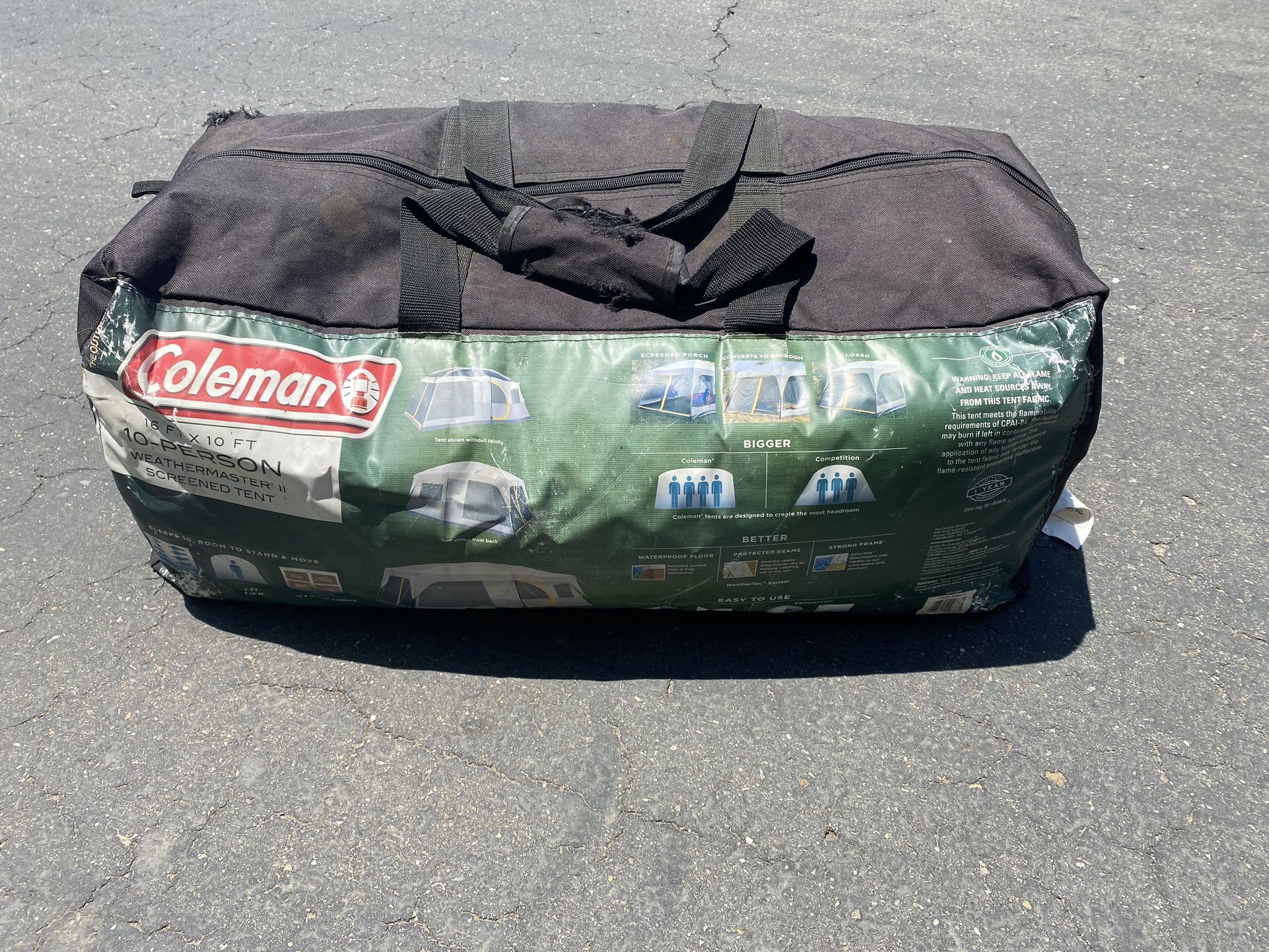 16x10 10-person Coleman Tent for Sale in Sacramento, CA - OfferUp