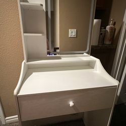 Small vanity with light