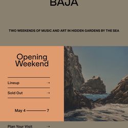 Sundream Baja 2023 - Rufus Du Sol 