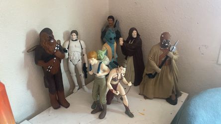 Star Wars Action Figure Collection Lot