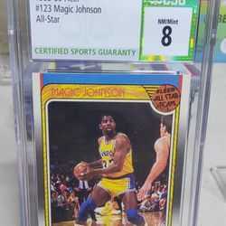 Magic Johnson 1989 Fleer Card