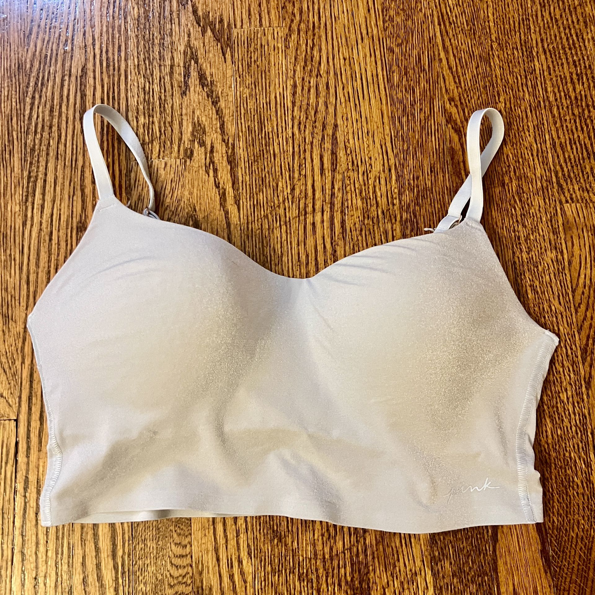 Victoria’s Secret PINK Bralette light blue wireless lightly lined size medium