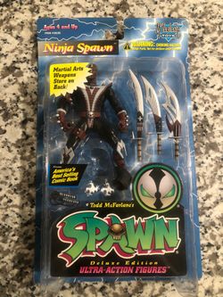 1995 NINJA SPAWN DELUXE EDITION ULTRA ACTION FIGURE 5.25" by McFARLANE TOYS