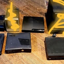 Video Game Consoles And Vcr For Trade