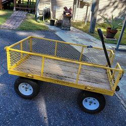 Metal Wagon 45"×23"