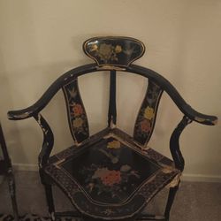 Chinese Corner Arm Chair(