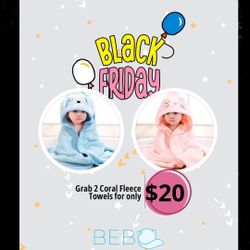  Super absorbent hooded baby towels! for ONLY $20🎉 