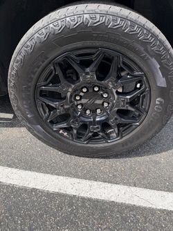 22” wheels and tire from hummer 2026