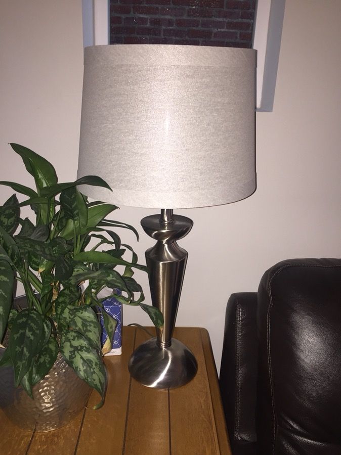 Table lamp with shade and bulb included!