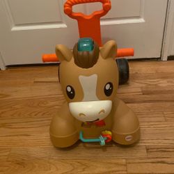 Fisher Price Ride On/Push Horse