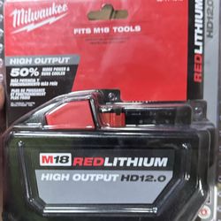 Milwaukee 12.0 Batteries New