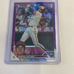 2023 Topps Purple Foil Ohtani/799