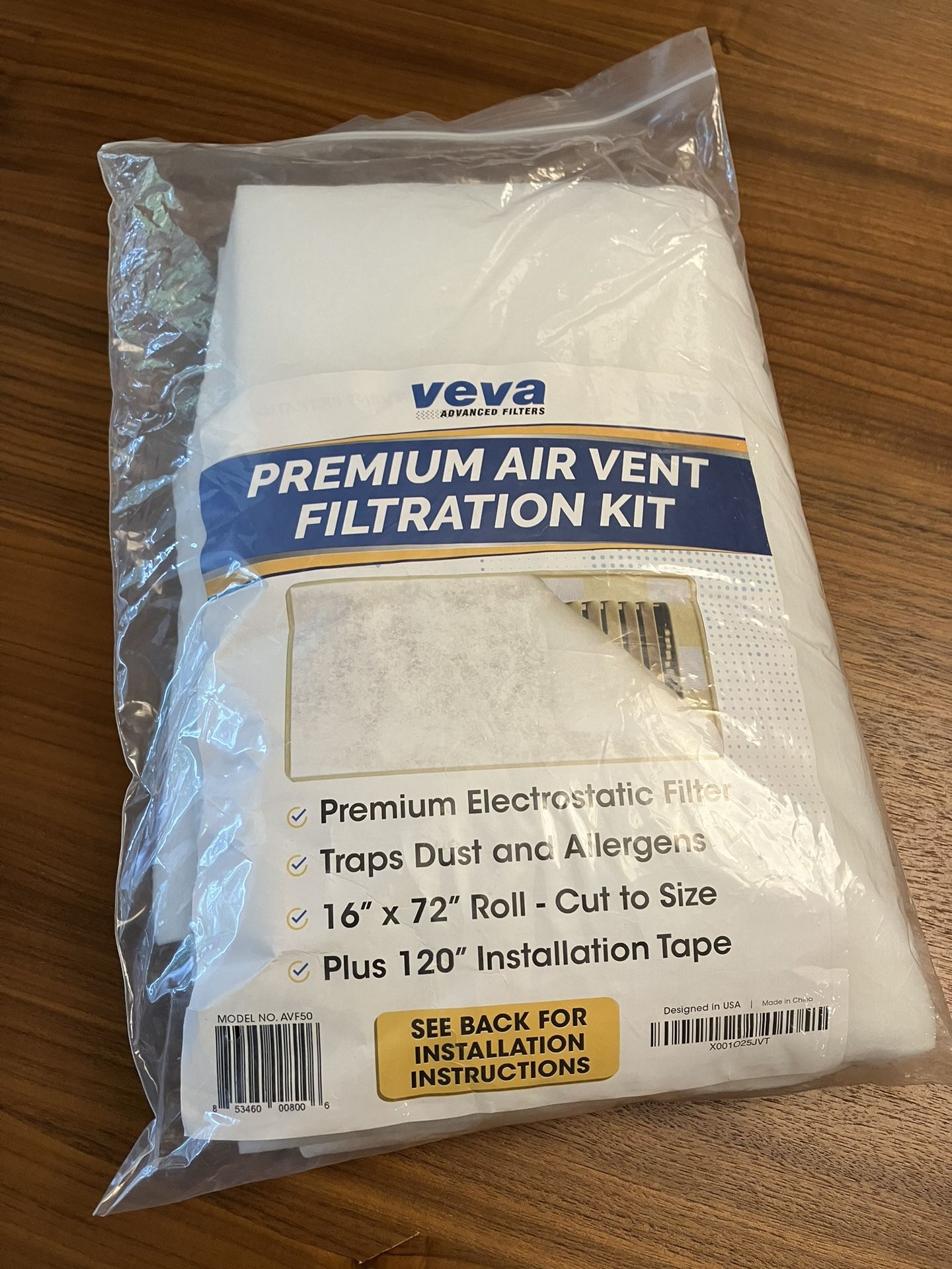 Veva Premium Air Vent Filtration Kit