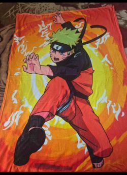 Naruto Anime Graphic Throw Blanket