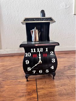 Spartus Vintage Stove Clock