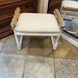 HEARTH & HAND WITH MAGNOLIA ACCENT CHAIR OTTOMAN BENCH NEW OBO